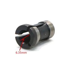 1 шт. 1/" 6,35 мм цанговый патрон гравировальный станок для обрезки электрический маршрутизатор