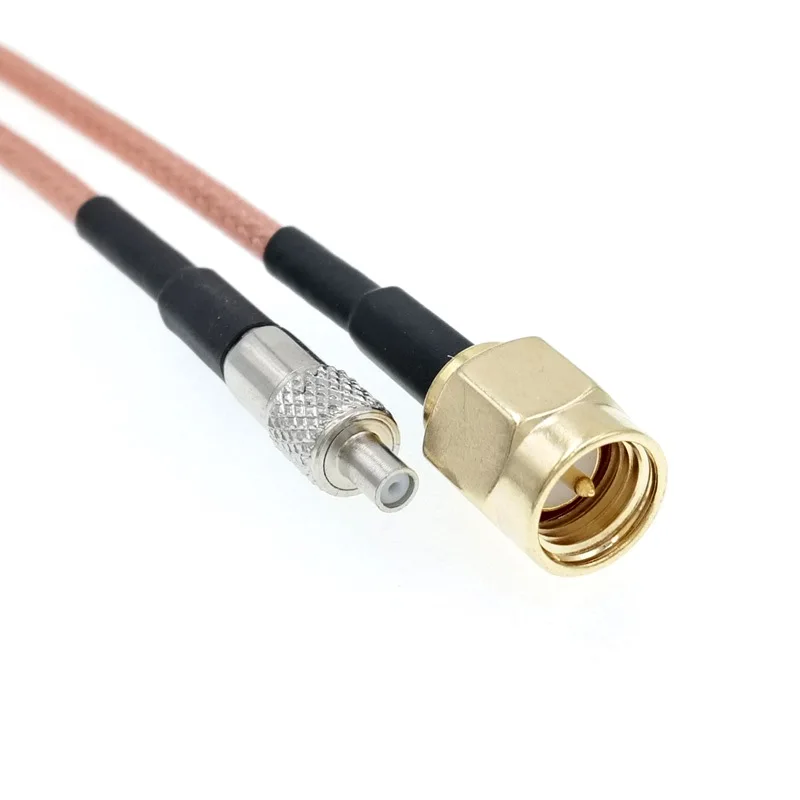 Штекер SMA разъем к гнезду TS9 адаптер RF антенный коаксиальный кабель 15 см|sm plug|plug