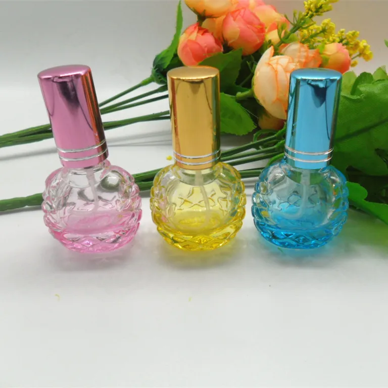 100pcs 8ML perfume mist spray bottle bulk , 8 ml glass perfume portable
