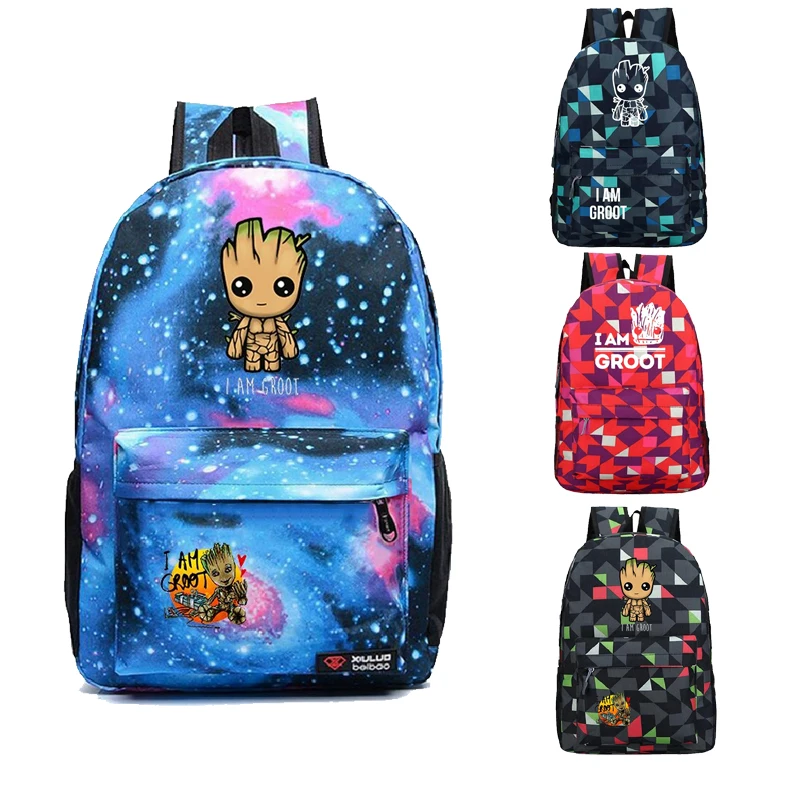 

Avengers Guardians of The Galaxy Backpack Men's Laptop Backpack School Bags for Teenagers Girls Travel Bagpack Kids Book Bags