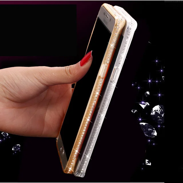 Glitter Diamond Frame TPU Phone Cases For Samgung Galaxy S8 Plus S9 S6 S7 Edge A3 A5 A7 J3 J5 J7 Pro 2016 2017 Note 9 Cover