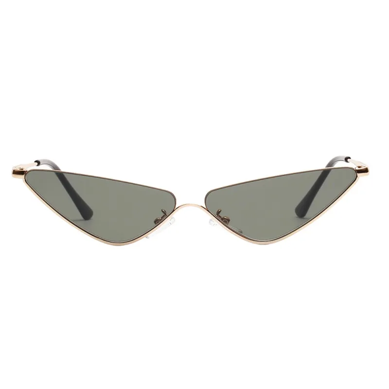 

Retro Triangle Cat Eye Clear Colored Classic Glasses Women Frame PC Lens AC Sunglasses Cute Small Frame Shades Eyeglass Femme