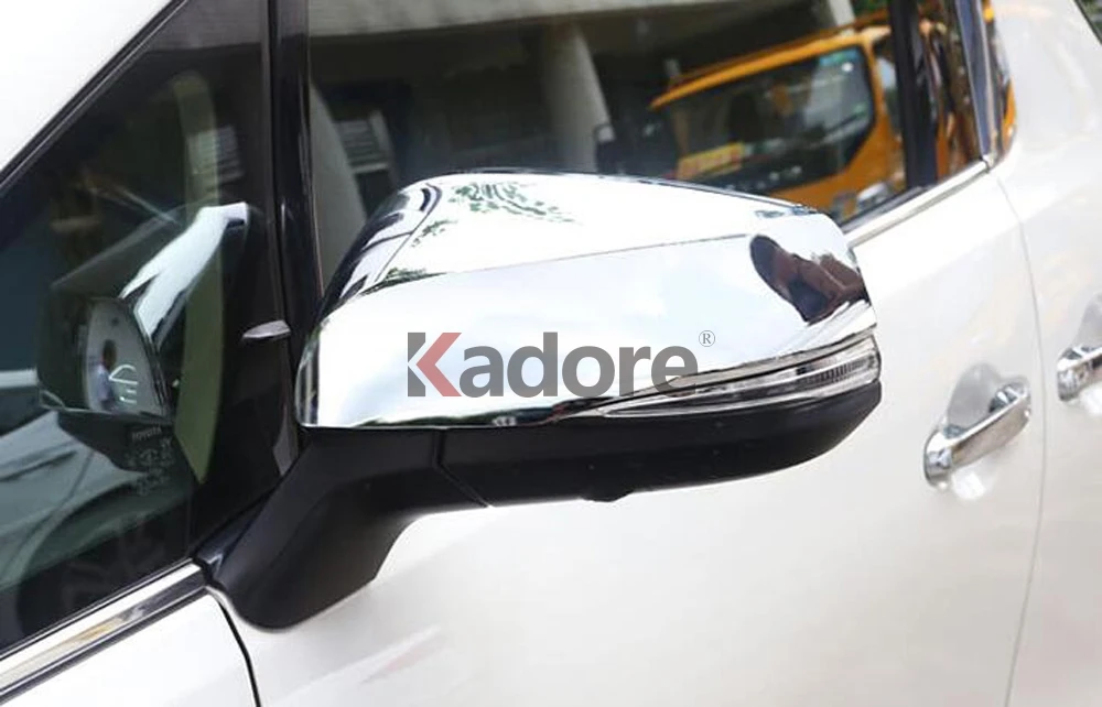 Для Toyota Alphard Vellfire хромированная крышка зеркала заднего вида чехол Дверь Зеркало заднего вида крышка автомобильные аксессуары отделка