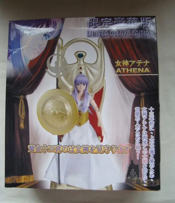 18 см HK Saint Cloth Myth Goddess Athena форма Sainte Seiya Action Fgure повседневный костюм роскошный комплект