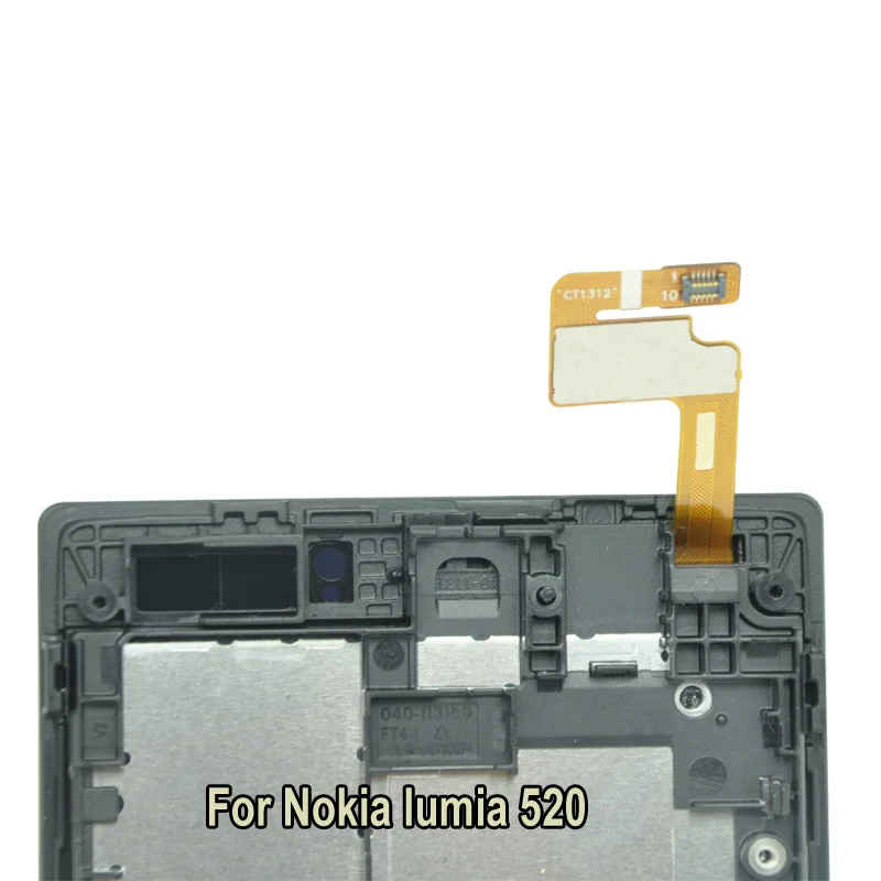 Для Nokia Lumia 520 RM 917 ЖК дисплей Экран дисплея Touch Панель планшета каркасные Запчасти