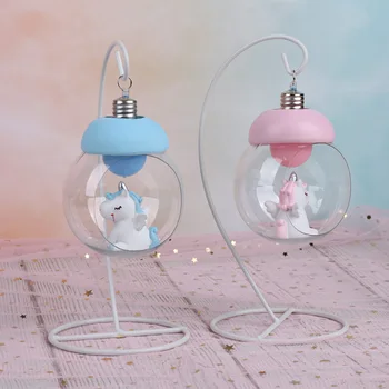 Resin Unicorn LED Lamps