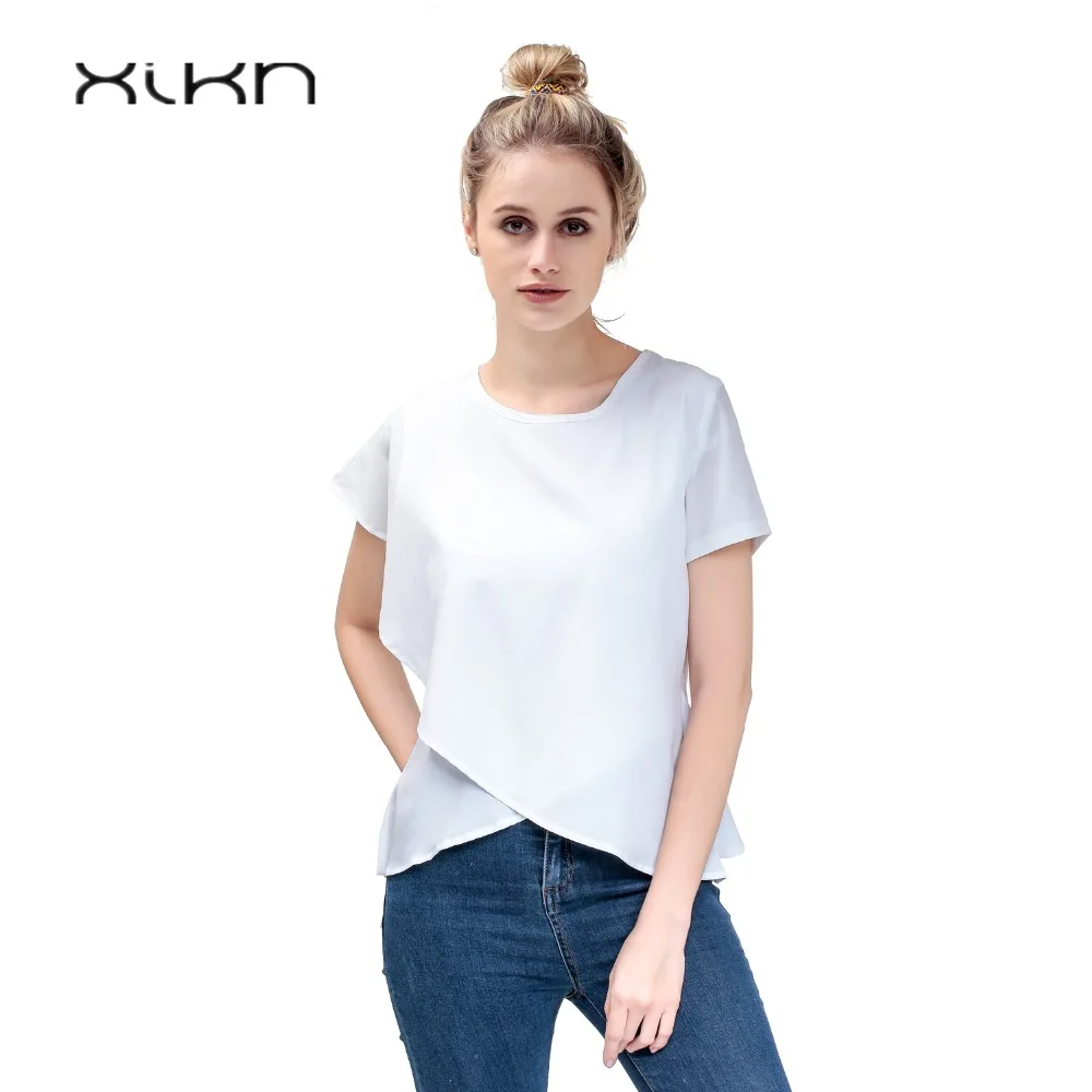 white casual blouse womens