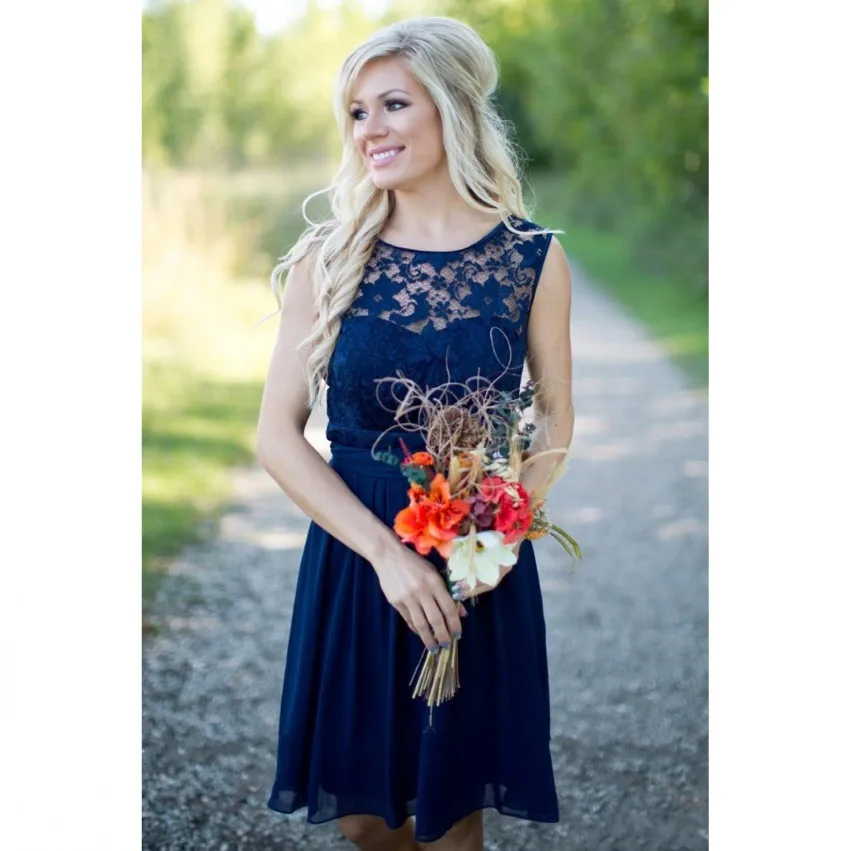 Hot Sell Dark Blue font b Bridesmaid b font font b Dresses b font 2017 Sexy