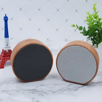 

FDBRO New Stereo Loudspeaker Sound System Support TF AUX USB Wood Grain Wireless Bluetooth Speaker Portable Mini Subwoofer Audio