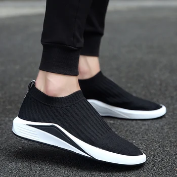 

Zapatillas Hombre Casual Men's Sneakers Male Socks Shoes Fashion Loafers Comfort Leisure Footwear Adult Slipony Mocassin Homme