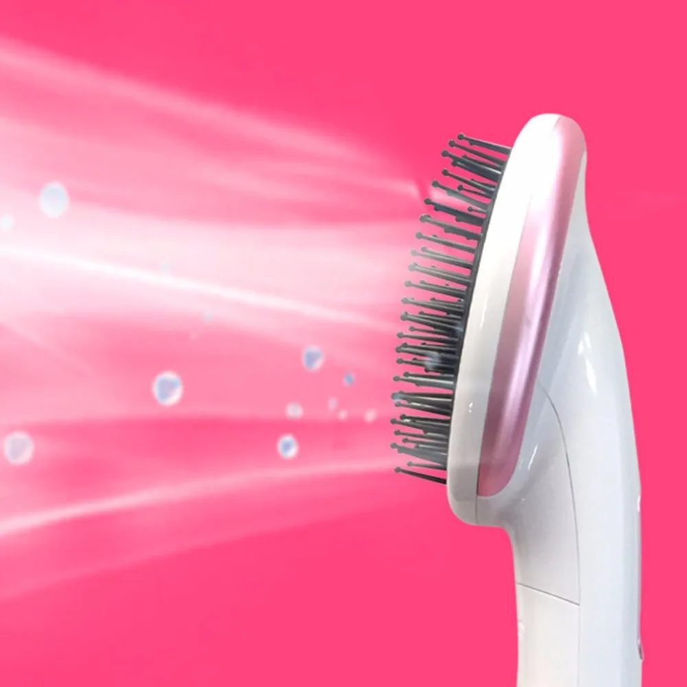 

2 in 1 1200W Dry & Wet Hot Brush Straight Hair Comb Anion Hair Dryer Styler Overheat Protection For All Hair Types Hot New