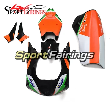 

Complete Fiberglass Racing Fairings for Aprilia RSV4 10 2010 - 2015 10 - 15 Motorcycle Bodywork Covers Hulls Carene Orange Black