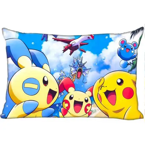 Best Custom Pillow Case pokemon (1)@ Bedroom Home Rectangle zipper Pillowcases (One Side) @1205-05-06-296 | Дом и сад