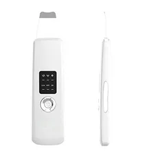 Nettoyeur de Peau à Ultrasons, nettoyage des Points Noirs, Beauté du Visage, Appareil ABS Blanc, Soins D