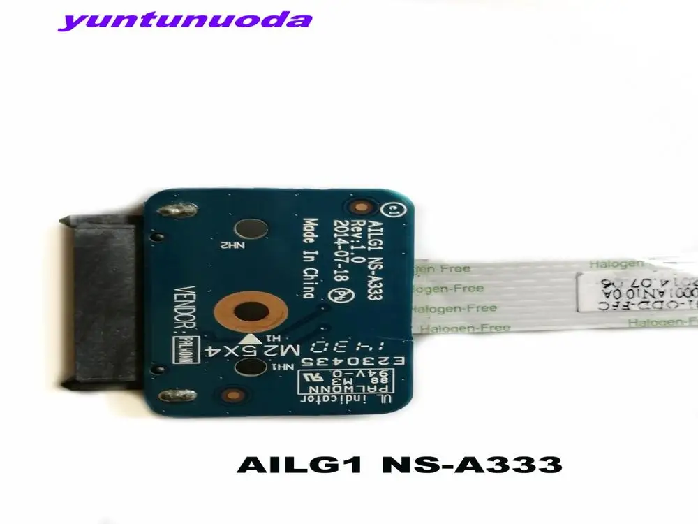 Оригинал для lenovo G70 G70-80 DVD разъем платы AILG1 NS-A333 протестирован хороший Бесплатная