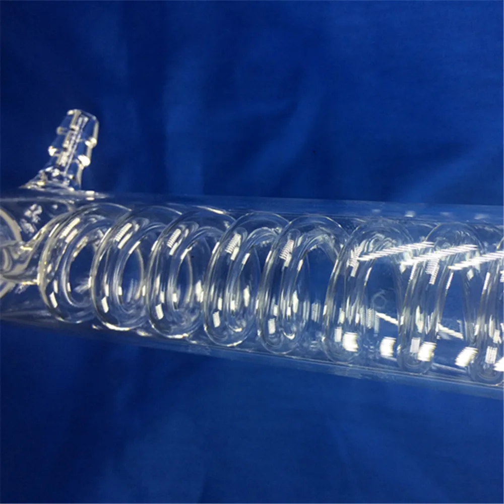 200mm 24/40 Graham condenser, Condenser with Coiled Innner Tube ,Used for Distillation Unit allhin