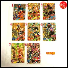 Япония Dragon Ball Hero Card UM6 Fusion Бог, супер сайян игрушки Goku Хобби Коллекционные игры Коллекция аниме-открытки