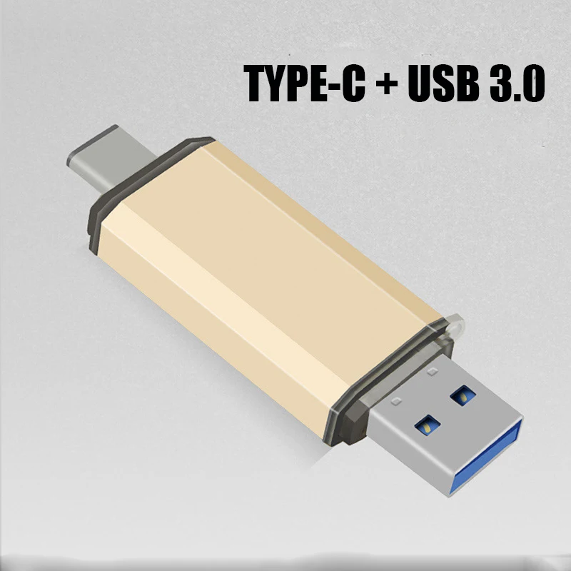 OTG флешки 128 ГБ USB флешка 128 ГБ 64 ГБ 32 ГБ 16 ГБ 8 ГБ флешки Memoria USB 3,0 флэш-накопитель Memory Stick для Тип-C устройства