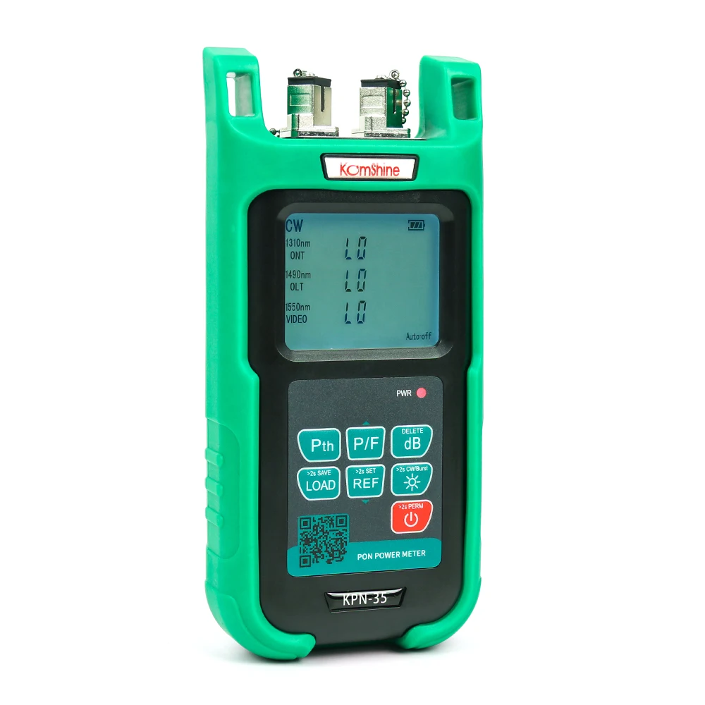 

Designed to meet any FTTx application KOMSHINE KPN-35 PON power meter equal to JDSU OLP-35 Fiber Power Meter Optico