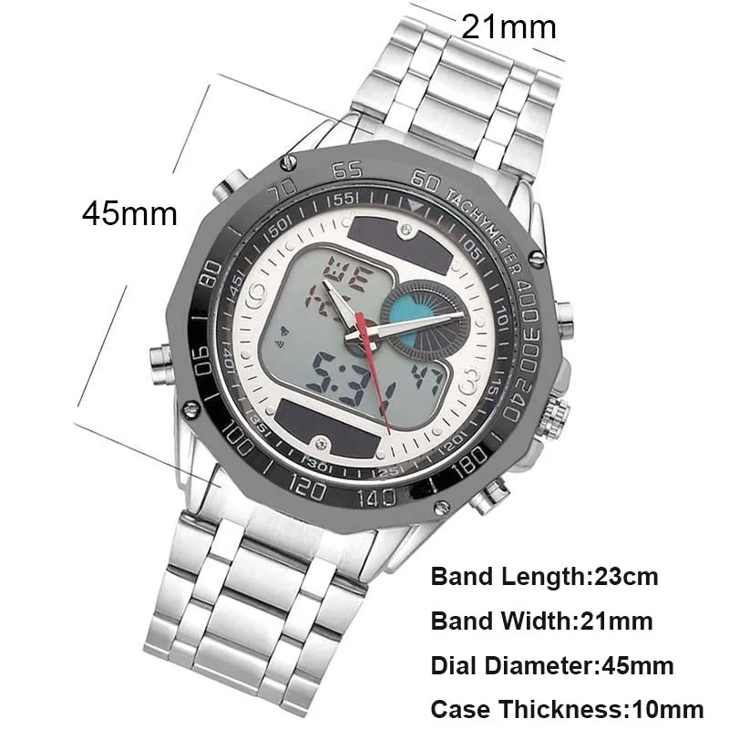  Design Solar Watch Powered LED Digital wristwatch mens Wristwatches Men 30M Waterproof Fashion Spor