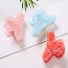 Модные женские Кристалл Шикарные Акриловые зажимы для волос зажим для волос аксессуары и заколки