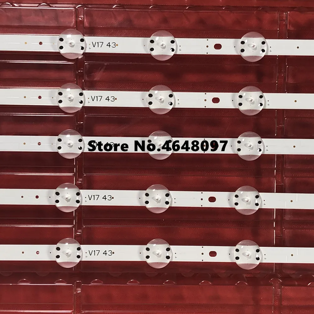 1set-5pcs-100-Original-new-led-backlight-SUNG-WEI55V0-E74739-94V-0-43-V17-ART3-2867 (2)