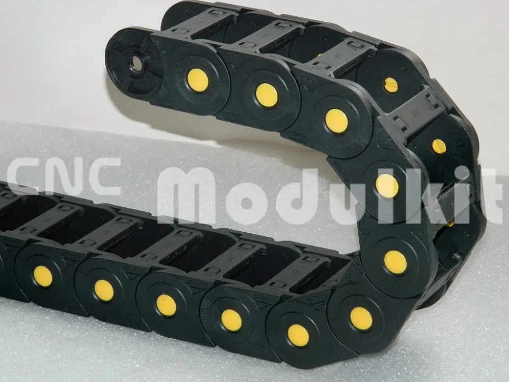 

CNC Machining Center Cable Drag Chain Internal Size 35 X 100 Opened Carrier Industrial Machinery Plastic Nylon From CNC Modulkit