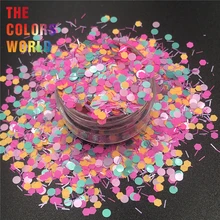 TCT 286 Mix цветные ногти с блестками художественное оформление