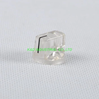 

10pcs Colorful Crystal Rotary Volume Control Plastic Potentiometer Knob Knurled Shaft Hole