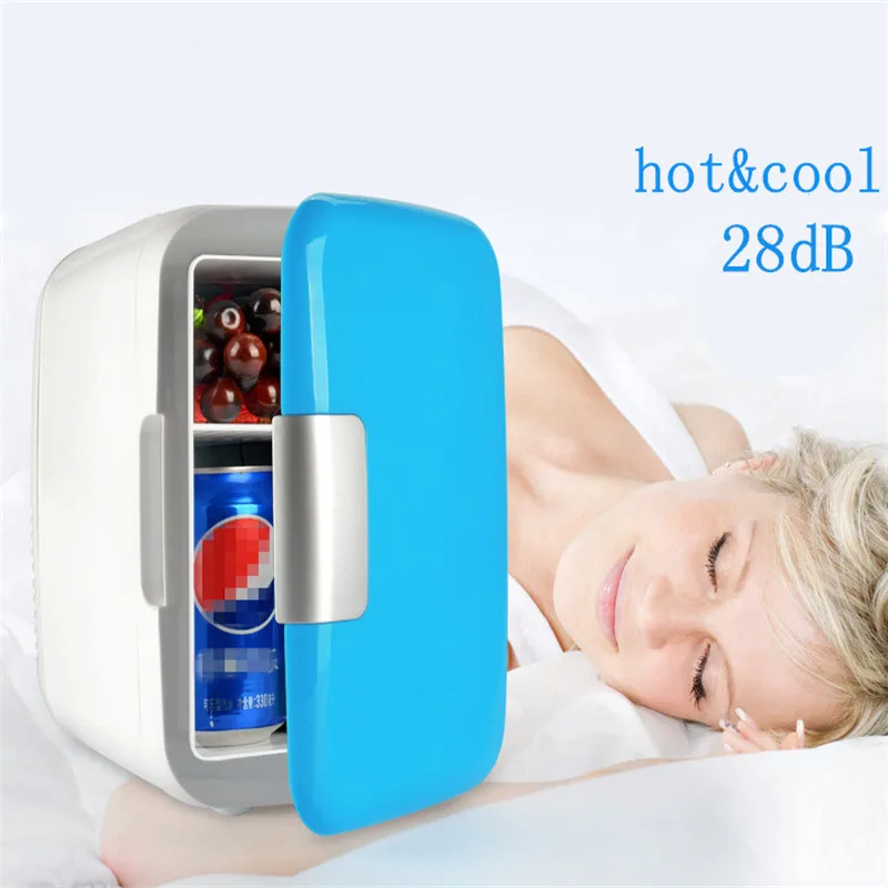 

2017 New Portable 4L Mini Car Refrigerator 12V Multi-Function Home Travel Cooler Freezer Warmer Refrigerator Fridge Auto Supply