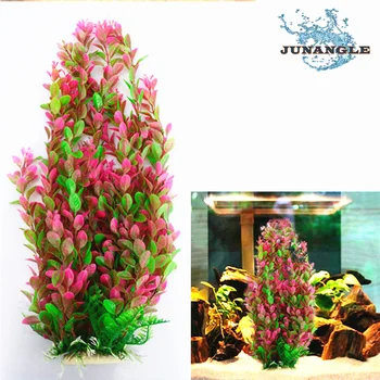 

2018 New Aquarium Fish Tank Plants Ornaments Simulated Aquatic Plants Plastic Water Grass Aquarium Decoration Accessories