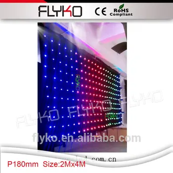 

cheap led mobile dj curtain