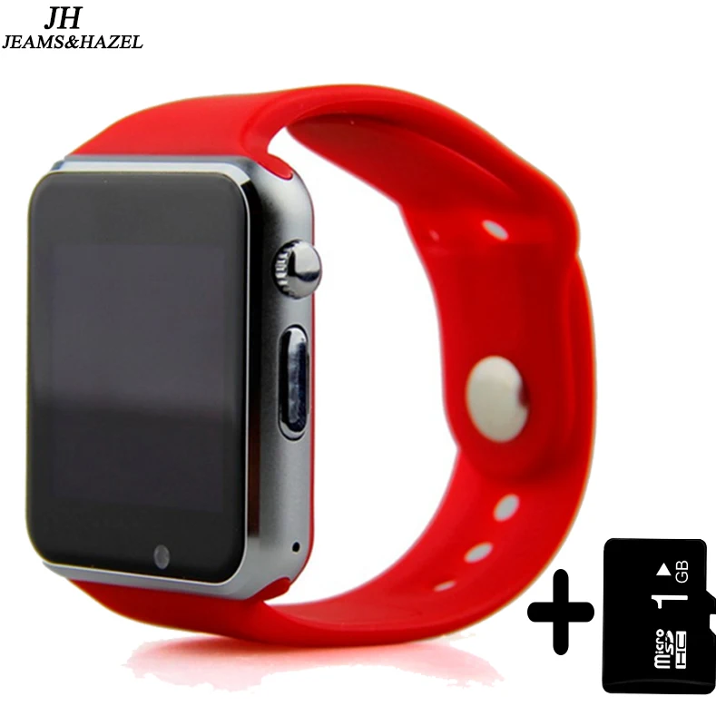 A1 bluetooth Смарт часы HD экран Поддержка sim карты Носимых устройств SmartWatch для apple Android pk