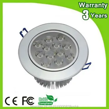 

(10PCS/Lot) Epistar Chip 3 Years Warranty Spotlight Bulb COB LED Downlight Dimmable LED Ceiling Light Down Lights 7W 12W 18W