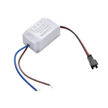 

Simple AC 85V-265V to DC 2V-12V 300mA Lighting Transformers High Quality LED Driver for LED Strip Power Supply 3X1W