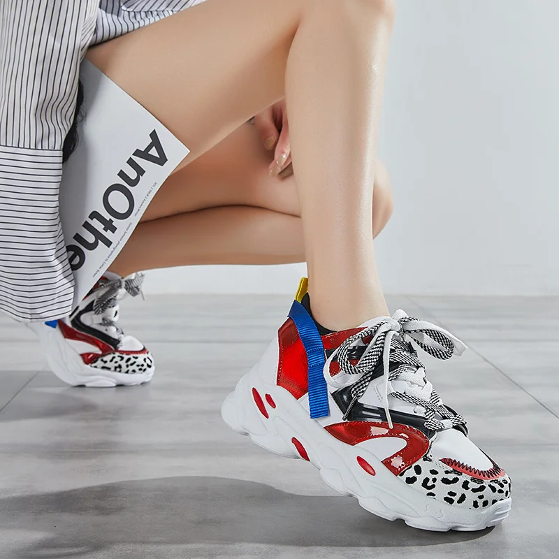 

Allwesome Shoes Women 2019 Designer Sneakers Woman Comfortable Breathable Mesh Flats Platform Sneakers Vulcanized Shoes