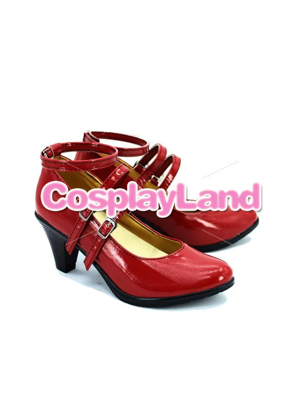Dangan ronpa celestia ludenberg cosplay cipők Cipőtisztító számára Felnőtt Női Halloween Estély cosplay Cipőtisztító Szokás készített