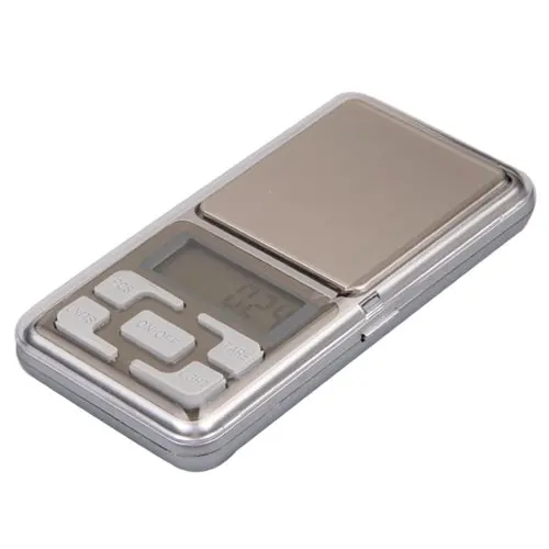 

THGS Mini Digital Scale Balance LCD 0 g to 200 g Electronic Balance Silver Vision Precision