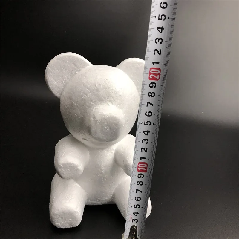 

foam bear rose bear artificial flower plastic bear mold plastic packing valentine birthday gift present