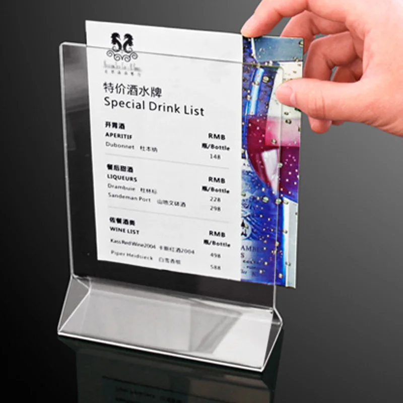 Table Menu Holder 2