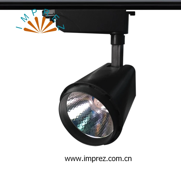 

2pcs Free Shipping 20W Led Track Light COB Rail Lights 100lm/w tracking light for Ceiling Shop equal 200W halogen lamp