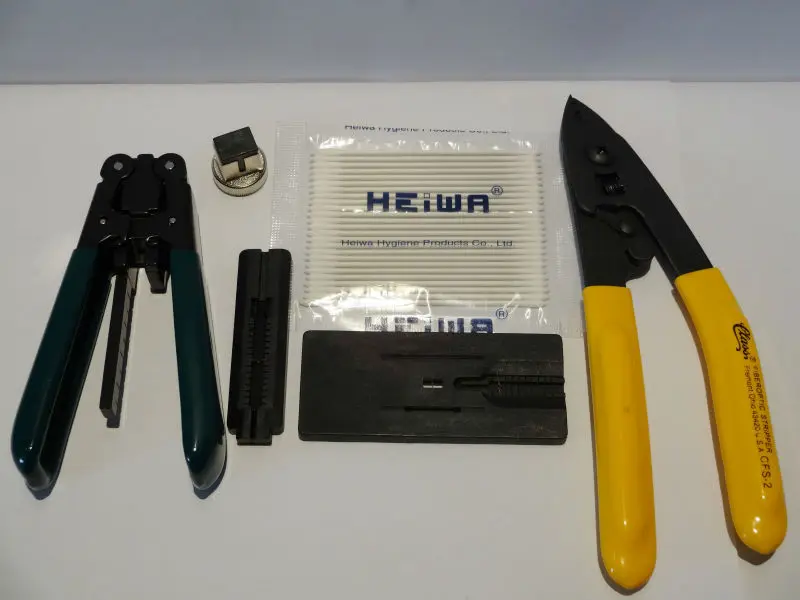 10 In 1 Fiber Optic FTTH Tool Kit with FC-6S Fiber