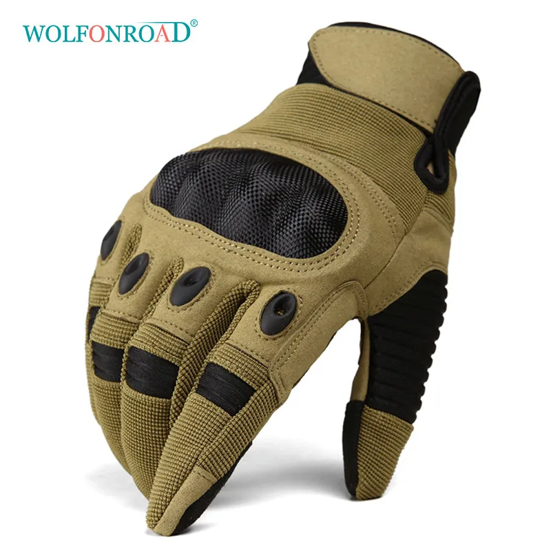 WOLFONROAD Men Women Outdoor Rock Climbing Gloves Anti Skid Sport