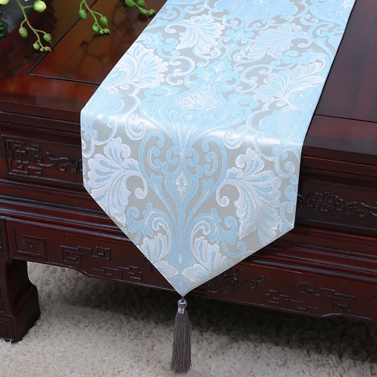 Latest Jacquard Fashion Table Runner European American style Dining