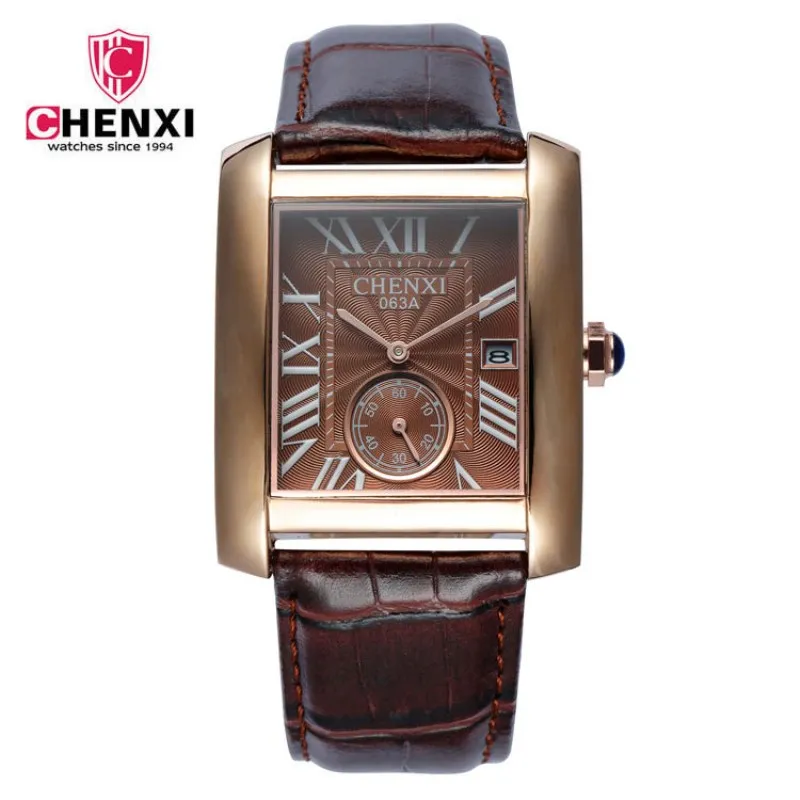 mens tank style watch