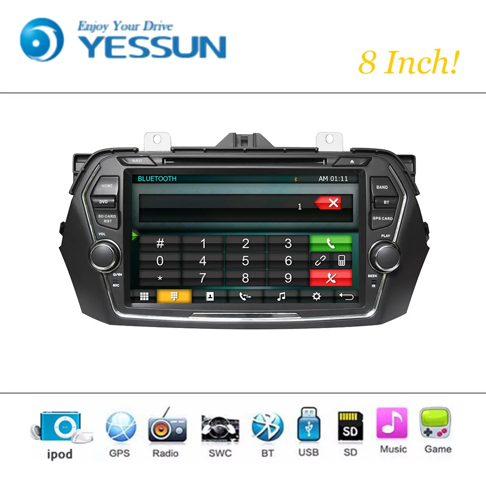 Clearance Car DVD Player Wince System For Suzuki Alivio Autoradio Car Radio Stereo GPS Navigation Multimedia Audio Video 2