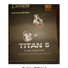 Горячий рождественский подарок дуну/TOPSONIC TITAN 5 TITAN5 Dynamic TITAN-5 IEMs Внутренние Наушники последние продукты новые
