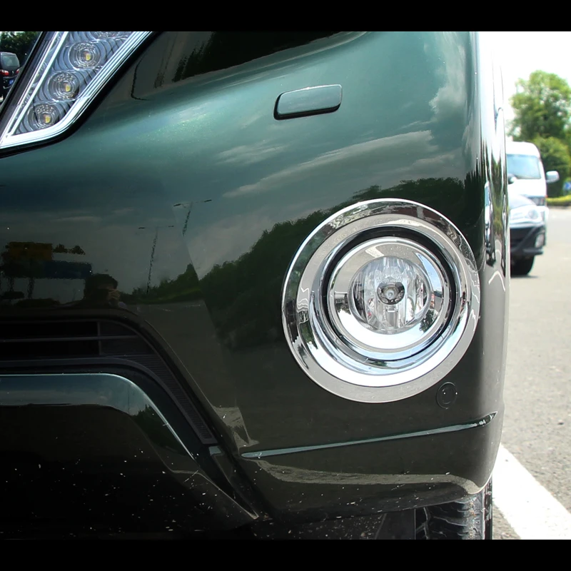 For Toyota Land Cruiser 150 Prado LC150 FJ150 2014-2017 Accessories Front Fog Lamp Cover Light Overlay Trim Chrome Car-Styling | Автомобили