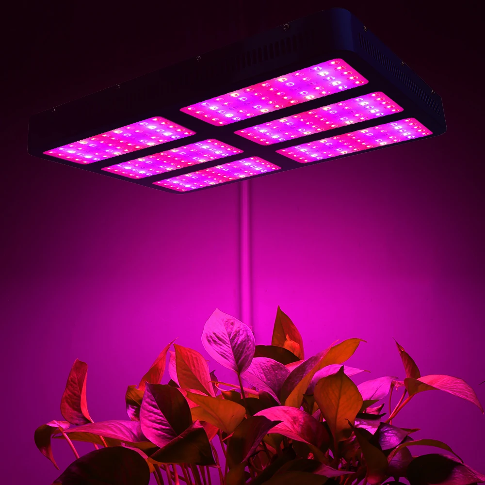 2 шт./компл. светодиодный светильник для выращивания 1000 Вт 2000 Вт 3000 Вт двойной чип светодиодный светильник для выращивания полный спектр для внутренней палатки медицинские растения парниковые лампы