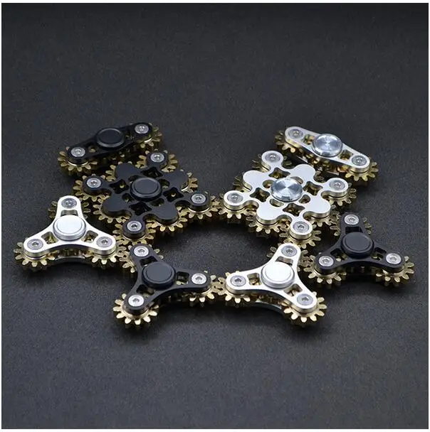 

Fidget Spinner Gear Hand Finger Spiner Engrenagens Engrenages High Speed Metal Titanium Alloy Metal Spiner Finger top EDC No Box